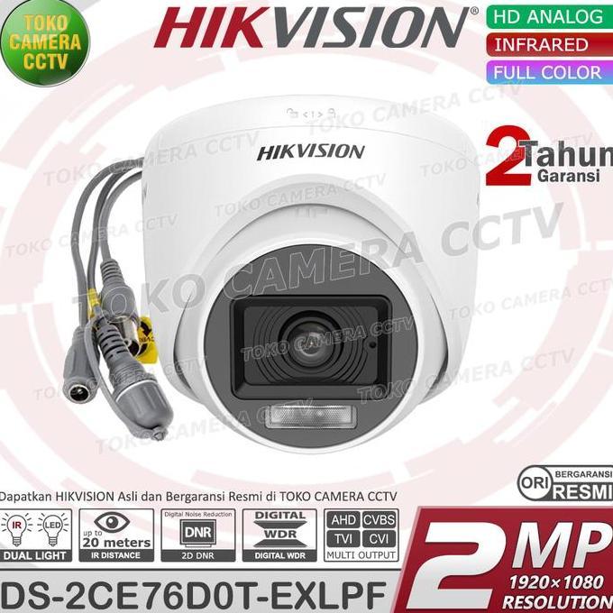Espio - Kamera Indoor Hikvision 2Mp Colorvu Cctv Hikvision 2Mp Dual Light