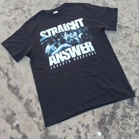Tshirt Straight Answer - Jakarta Hardcore