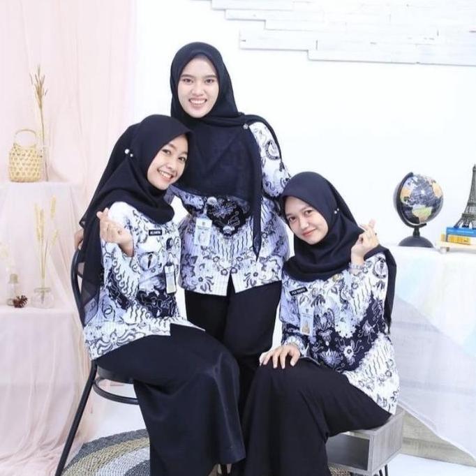 Blus pgri kusuma bangsa | batik pgri wanita