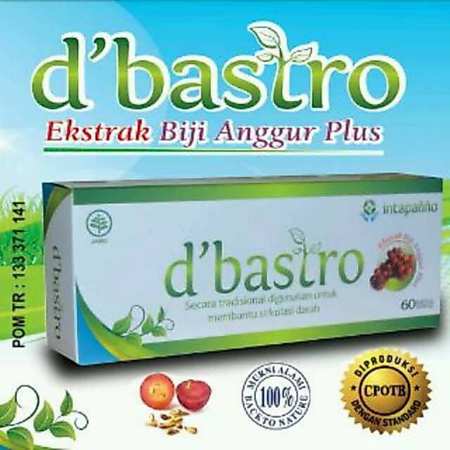 D'bastro isi 60 kapsul