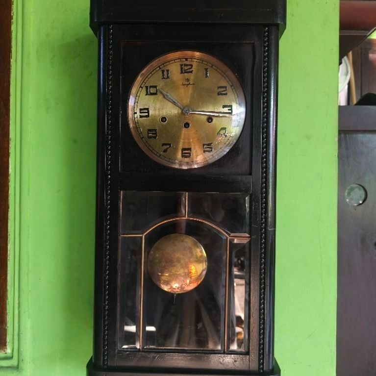 Jam Pendulum goyang Antik merk JUNGHANS