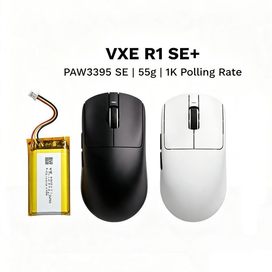 BATERAI MOUSE ATK DRAGONFLY VXE R1 SE+