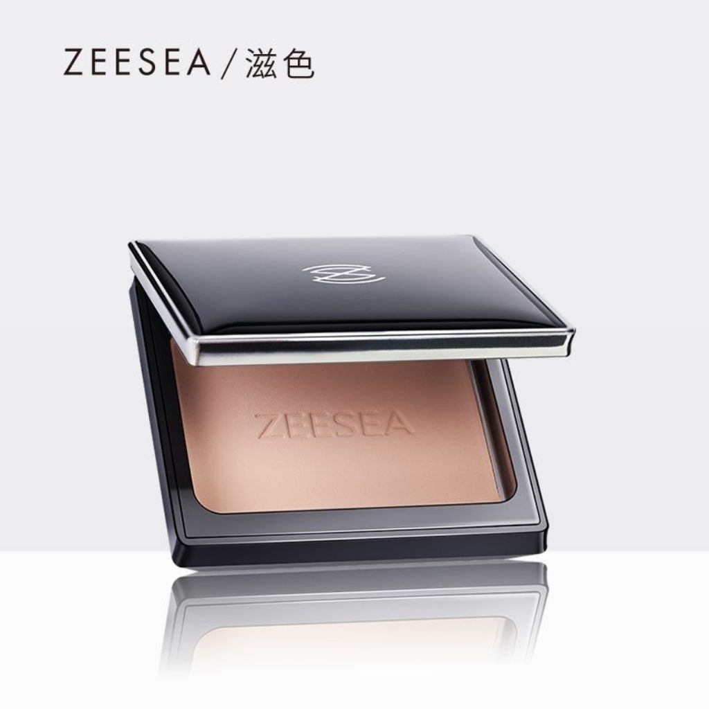ZEESEA Refreshing Silky Powder Oily Control Finish Setting Bedak Padat Makeup Beauty Kosmetik