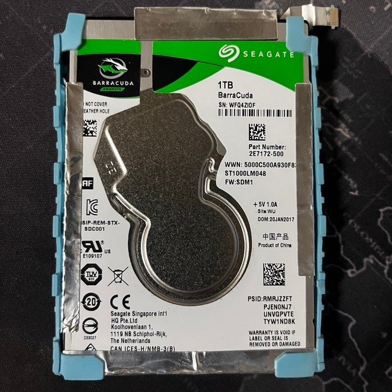 HDD SEAGATE 1TB SECOND