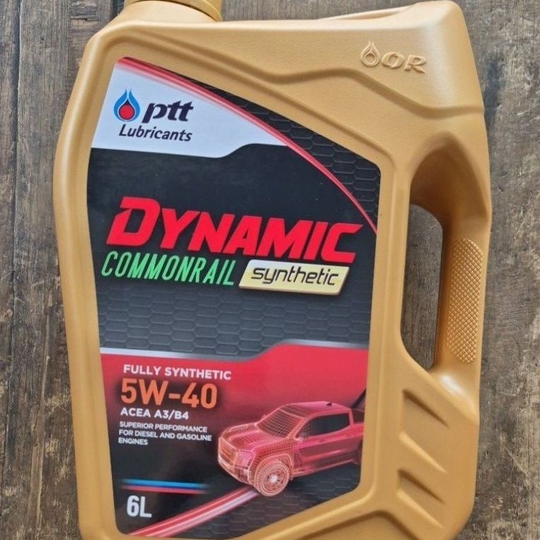 Oli Diesel 5W40 PTT Dynamic Commonrail 6L