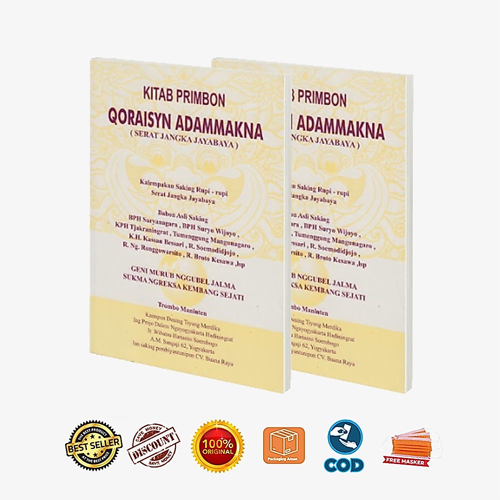 Buku Ramalan Kitab Primbon Quraisyn Adammakn - Serat Jangka Jayabaya