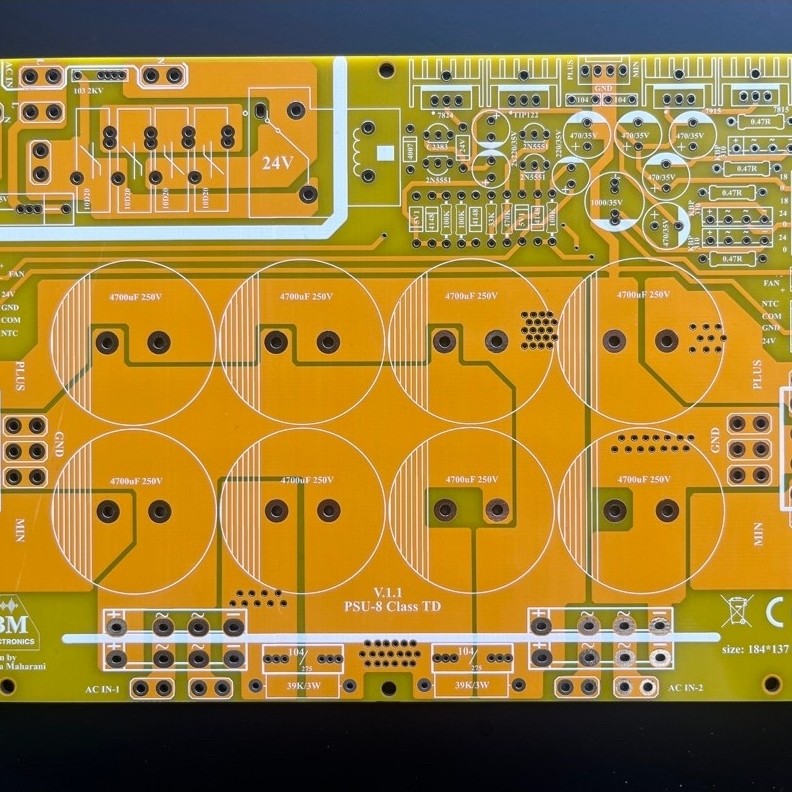 PCB PSU CLASS TD 8 ElCO