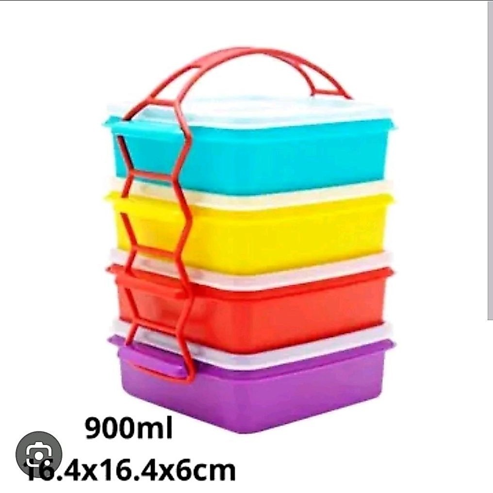 carry all set rantang 4 susun tupperware/ carry all set tupperware
