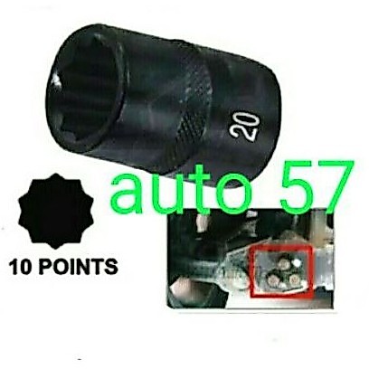 kunci baut sayap/trailing belakang Honda CRV 20mm 10pt