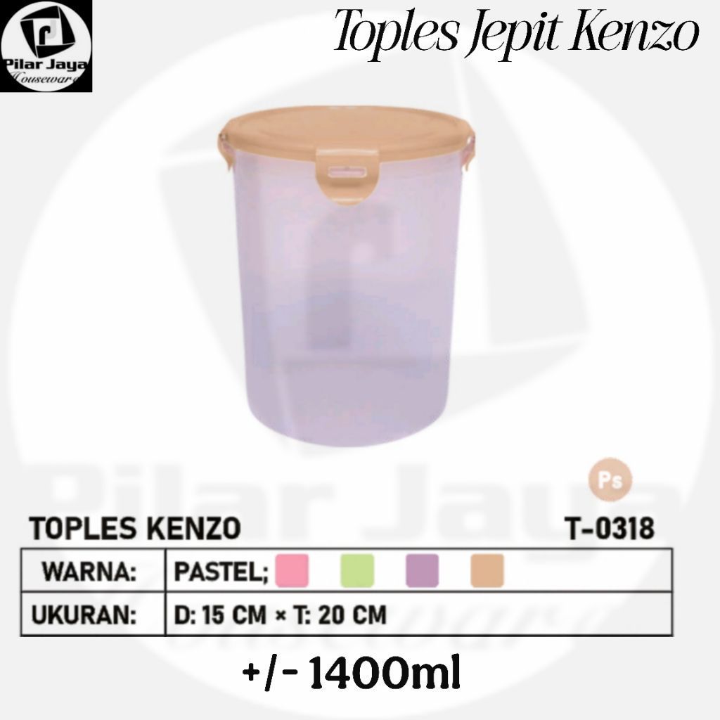 Toples Serbaguna Kenzo /Toples Jepit Kenzo (+/1400ml)