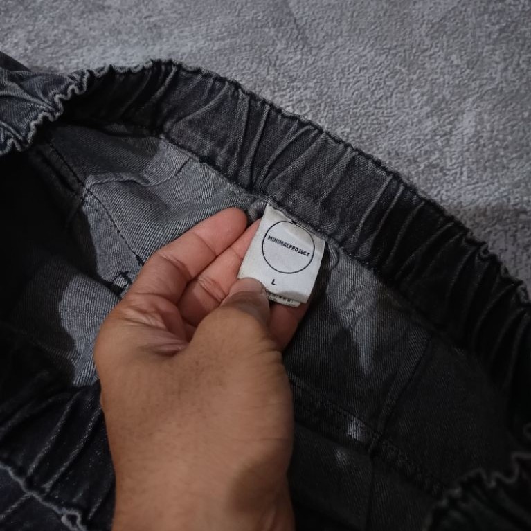 Minimal Project Fatigue Grey Wide Ballon Pants