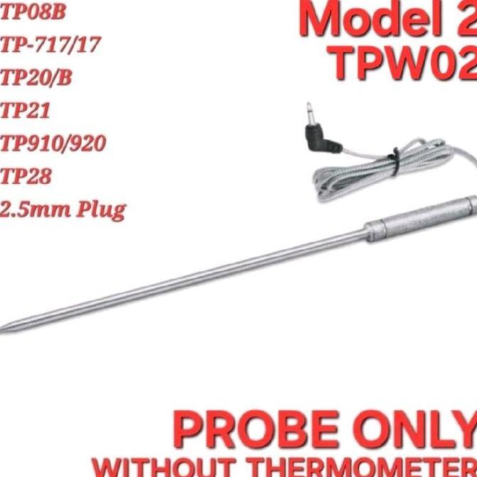 THERMOPRO TPW PROBE ONLY FOR TP06 TP08 TP16 TP17 TP717 TP20 TP25 TP27 TP28 TP717 TP810W TP829 TP920 