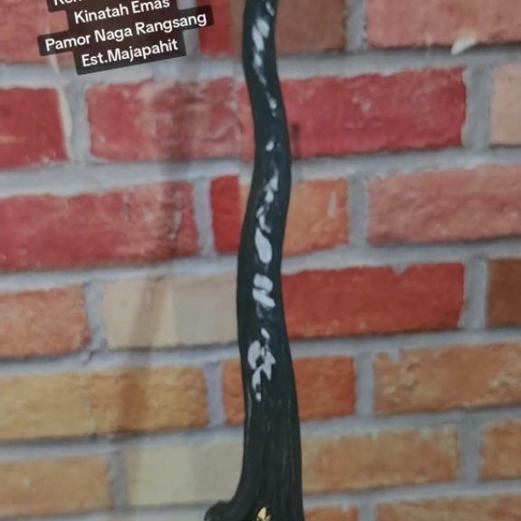 Keris Panji Semedi Kinatah Emas