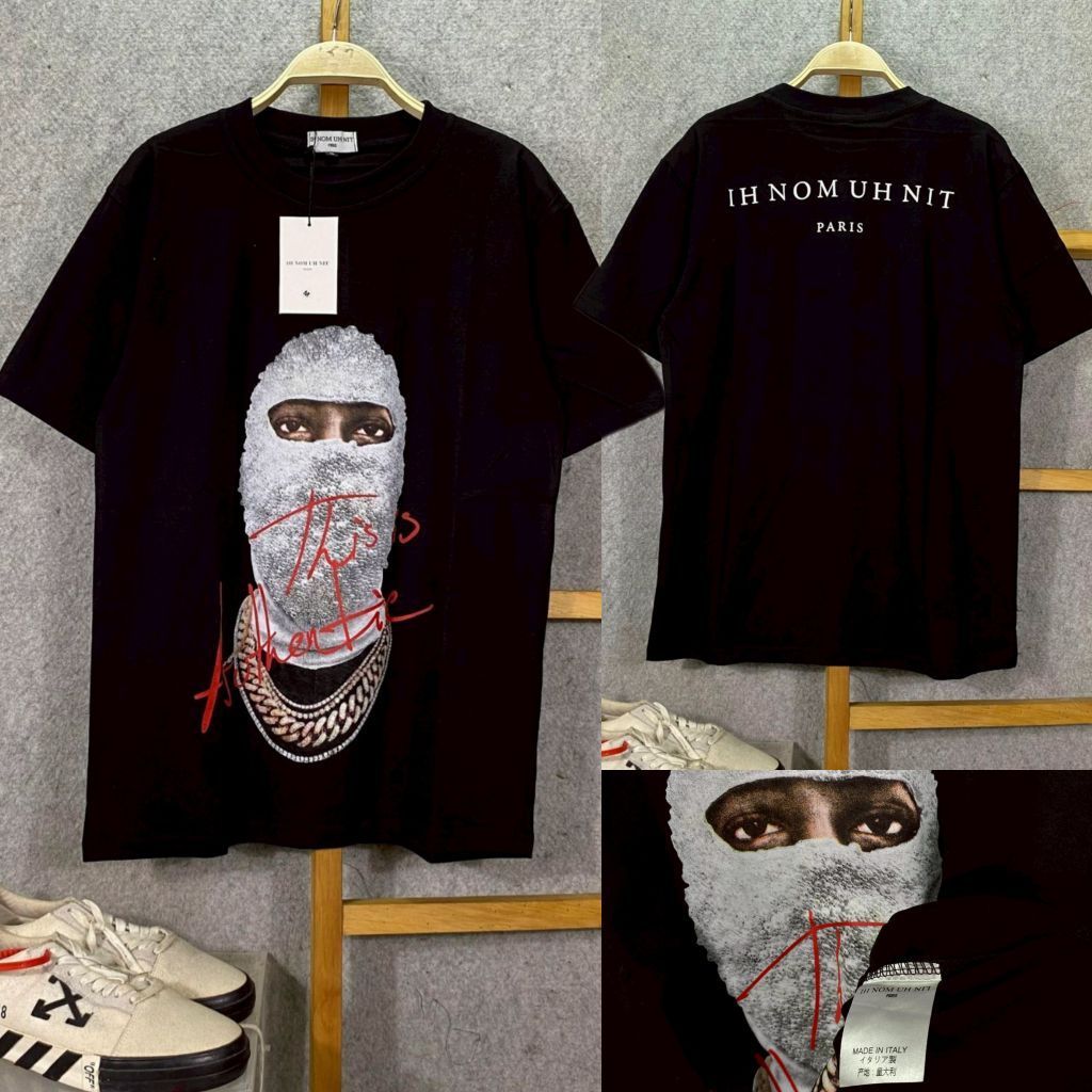 T-Shirt / Kaos Branded Premium IH NOM UH NIT High Quality Produk, Original Quality Lengan Pendek Cot