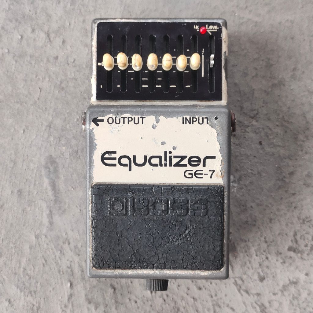 EFEK GITAR BEKAS / EFEK GITAR SECOND / EFEK BOSS / BOSS EQUALIZER GE-7 / BOSS EQUALIZER GE7 / EQUALI