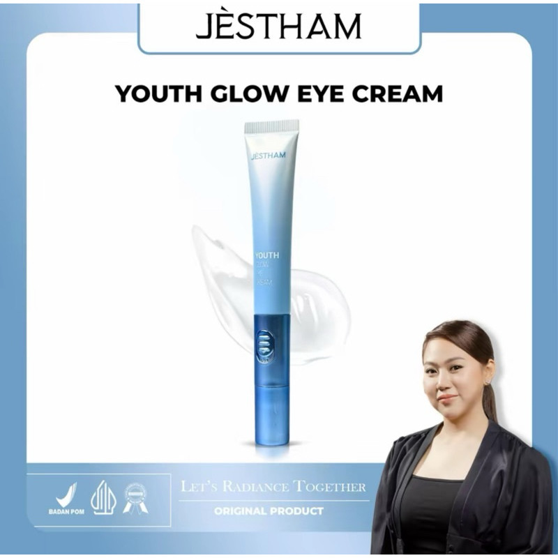 JESTHAM - YOUTH GLOW EYE CREAM (CREAM MATA)
