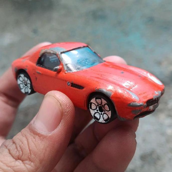 DIECAST BMW DIECAST LOOSE REALTOY BMW Z8 COUPE KACA ADA RETAK