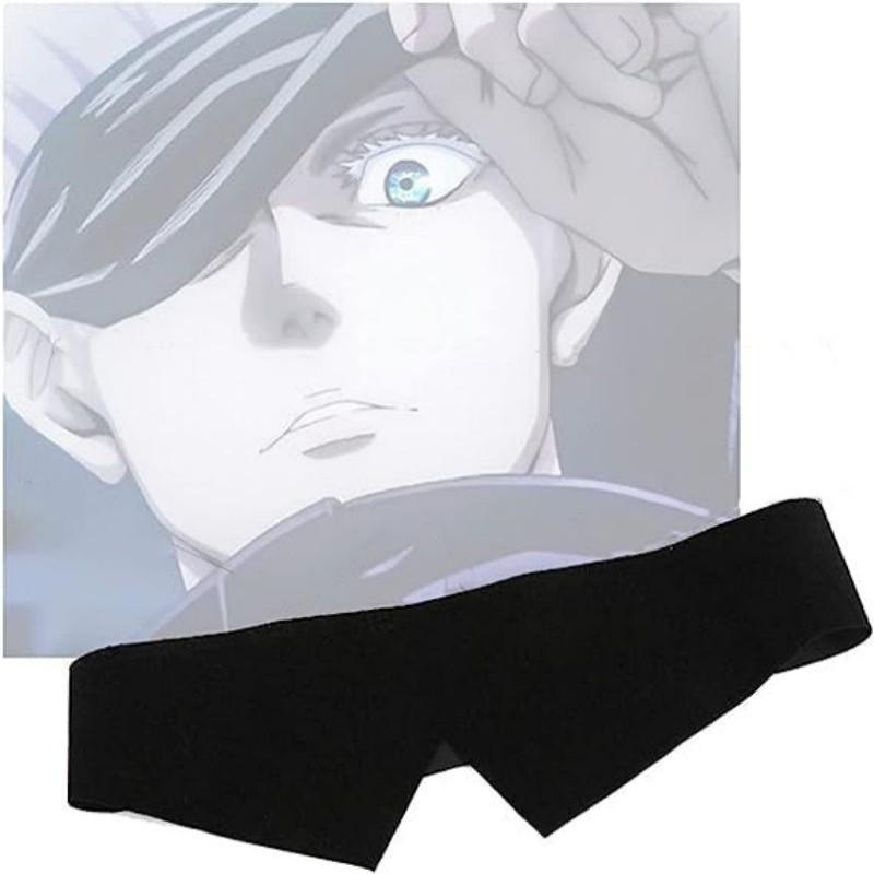 Kacamata Gojo Satoru Gojo Satoru Glasses Tutup Mata Gojo Alat Peraga Cosplay High Quality NAIM FACTO