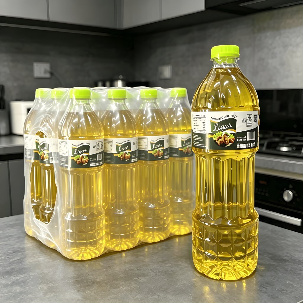 Ligar Minyak Goreng Sawit Premium Kemasan Botol 900 ML 1 Kerat (900 ML X 12 Botol)
