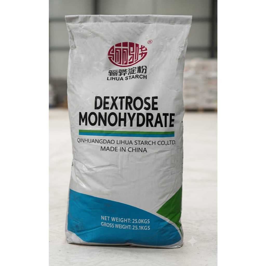 DEXTROSE MONOHYDRATE GULA HALUS 25 KG EX LIHUA / EX-FUFENG