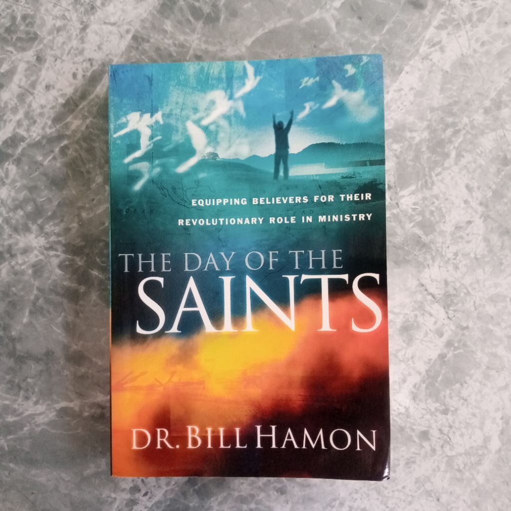 Original buku keagamaan The Day of the Saints Dr Bill Hamon English Book buku Spiritualitas Kristen