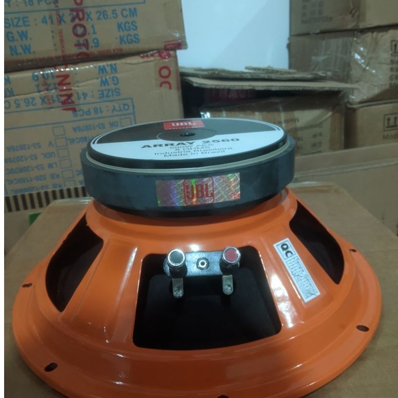 Speaker komponen 10 inch JBL Array 2560 Mid High voice coil 1,5 inch