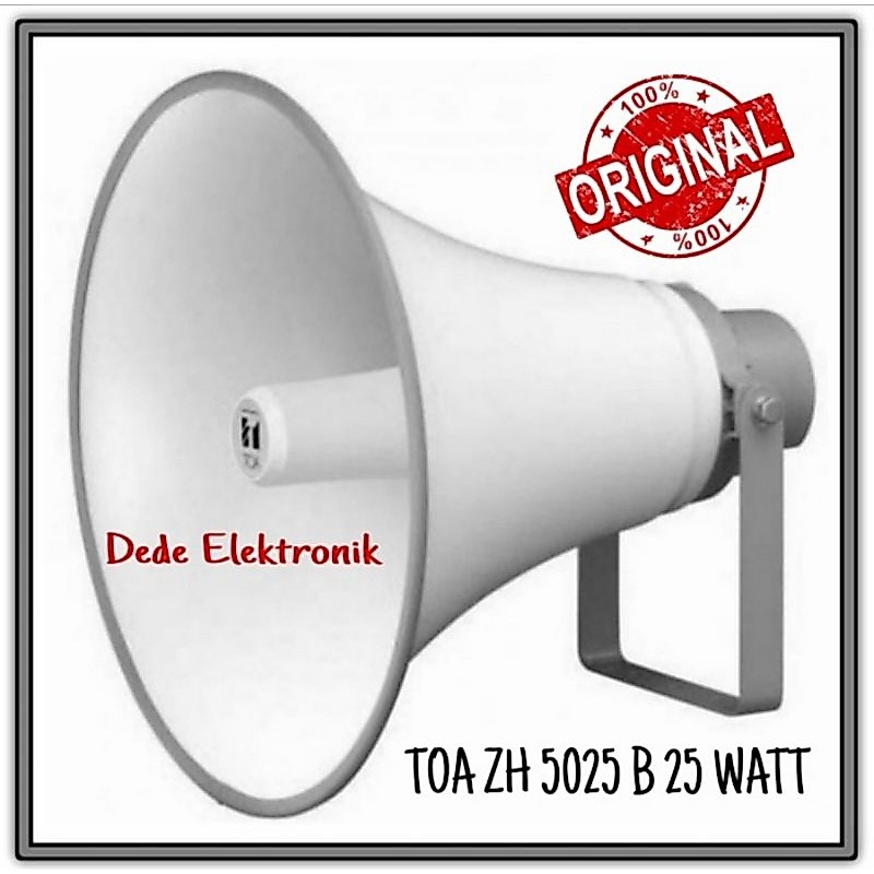 SPEAKER MASJID SPEAKER OUTDOOR  SPEAKER TOA ZH 5025B 25 WATT ORIGINAL