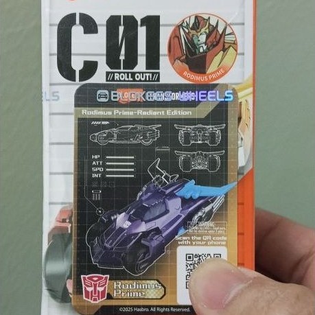 Blokees Wheels Transformers C01 - Rodimus Prime Secret