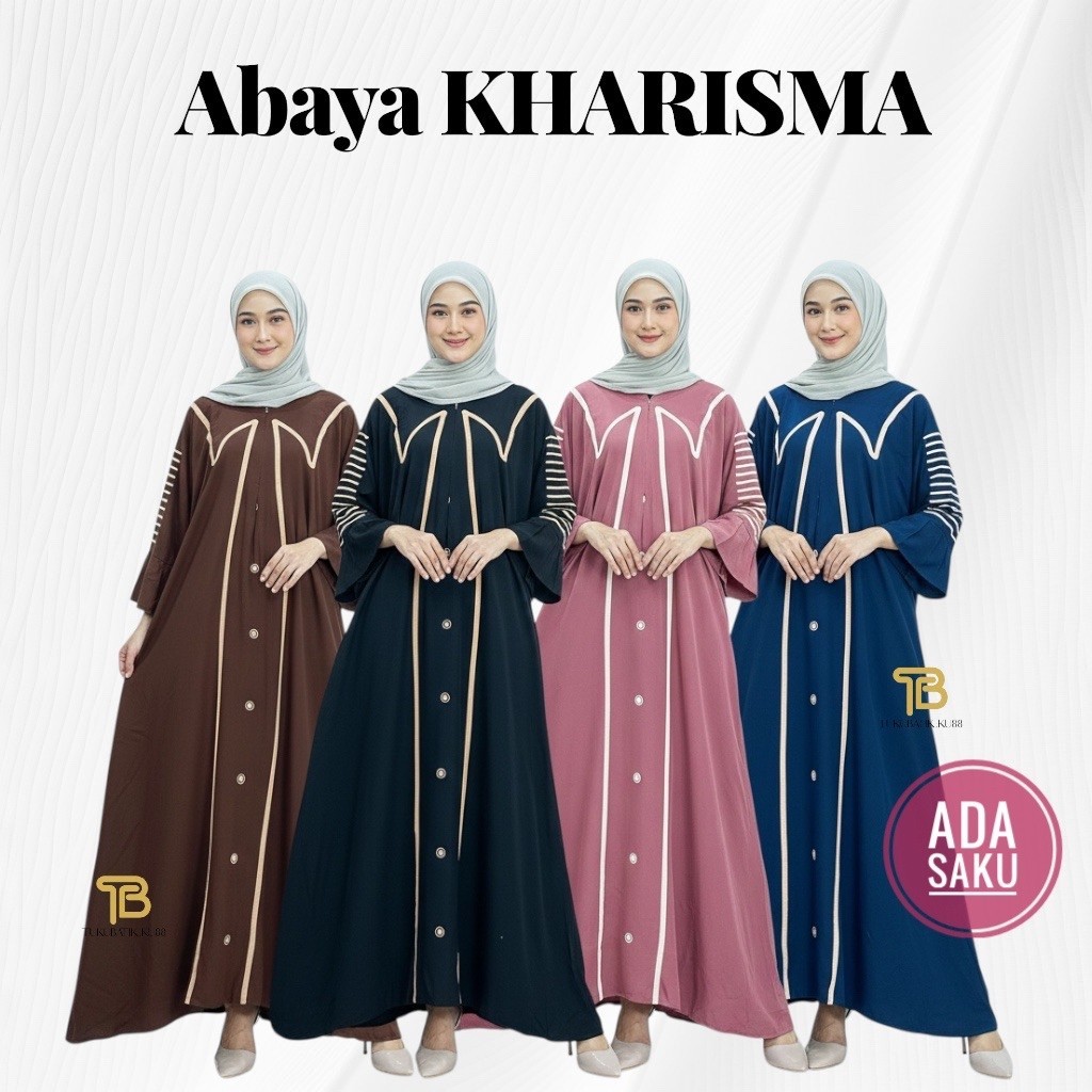 GAMIS ABAYA WANITA RAYON LD 150 BUSUI KEKINIAN ADEM