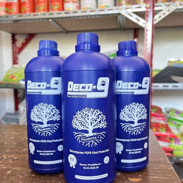 DECO-9 Plant Biofertilizer Trichoderma+ Decomposer-PGPR-Plant Protection 1L