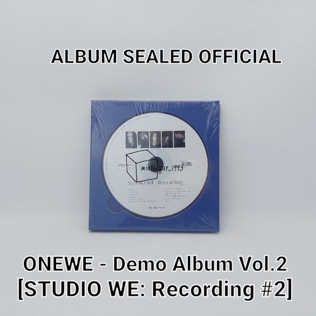 [ OFFICIAL READY SEALED ] ONEWE - Demo Album Vol.2 [ STUDIO WE : Recording #2 ] Kpop Album New