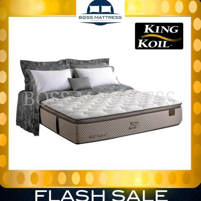 (Masterpiece) KING KOIL ALL NEW WORLD ENDORSED ( Hanya KASUR ) 160 180 200 120 100