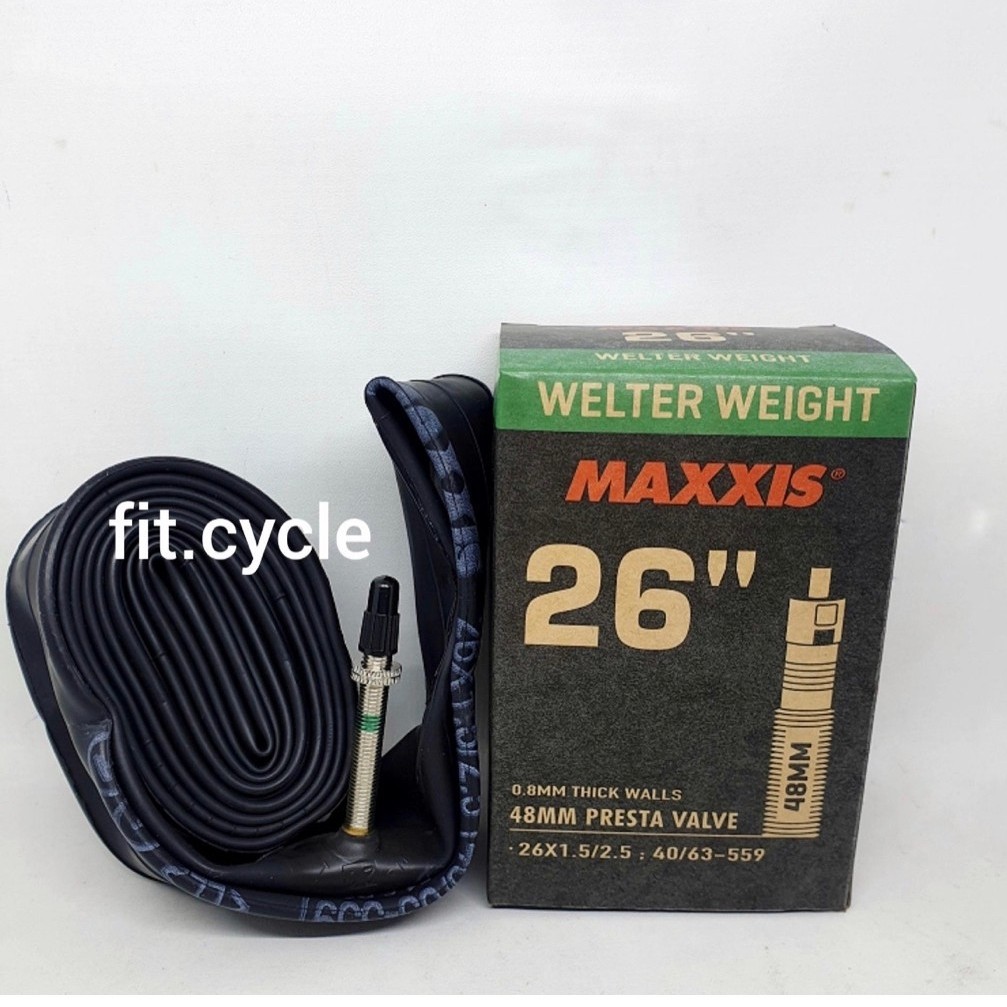 Ban dalam maxxis 26x1.5/2.5 presta valve 48mm ban dalam sepeda maxxis 26