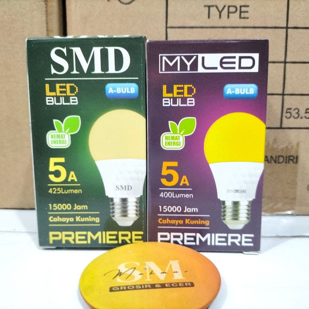 MYLED PREMIERE 5w Kuning / SMD Premiere 5w Kuning