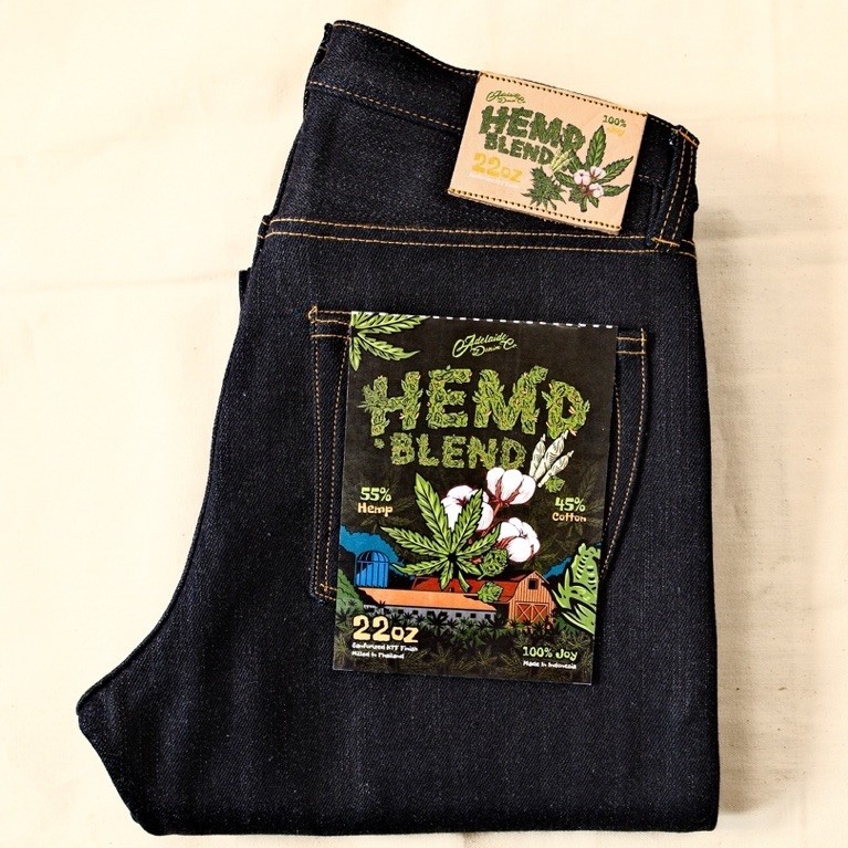 Adelaide | 22oz Hemp Blend III - Hemp Slub Redline Selvedge