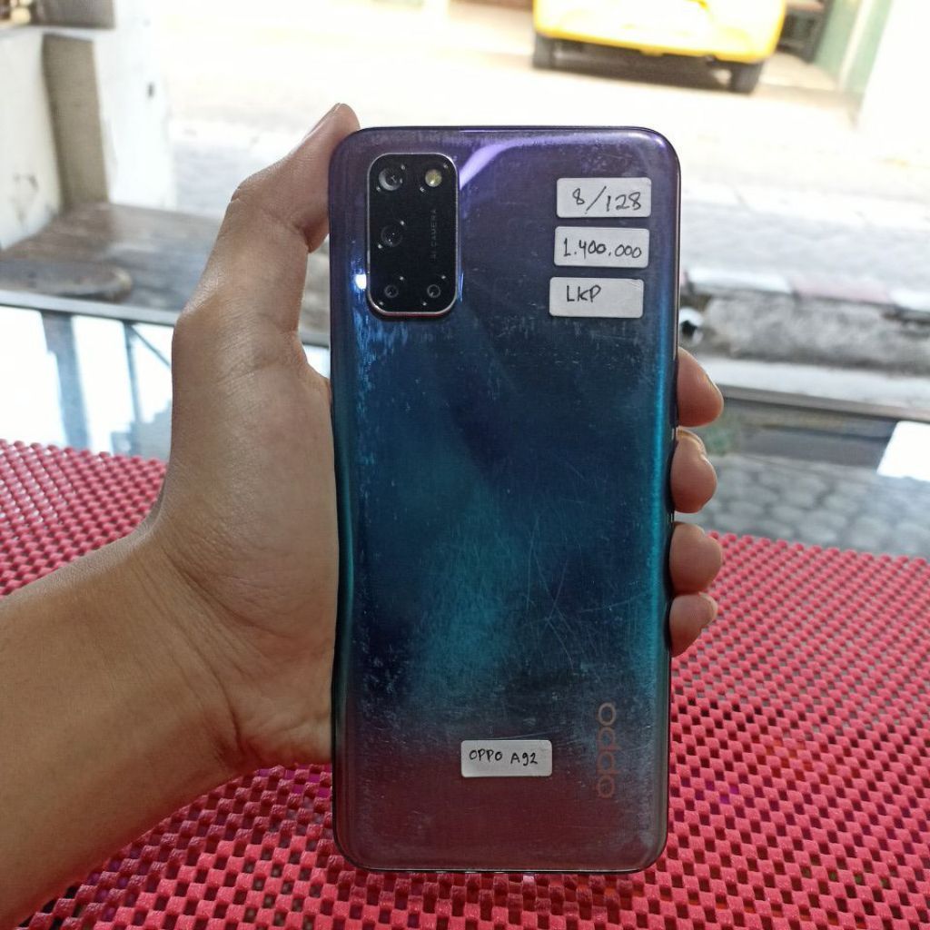 Oppo A92 Ram 8/128 Second Original No Minus kelengkapan Lengkap