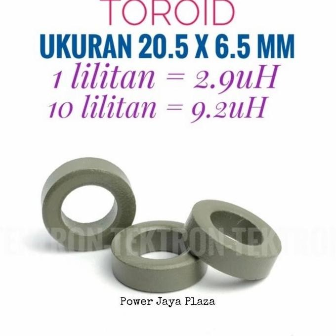 TOROID FERIT 20,5X6,5MM FERRITE CORE RING 2CM 20,5MM PJP79