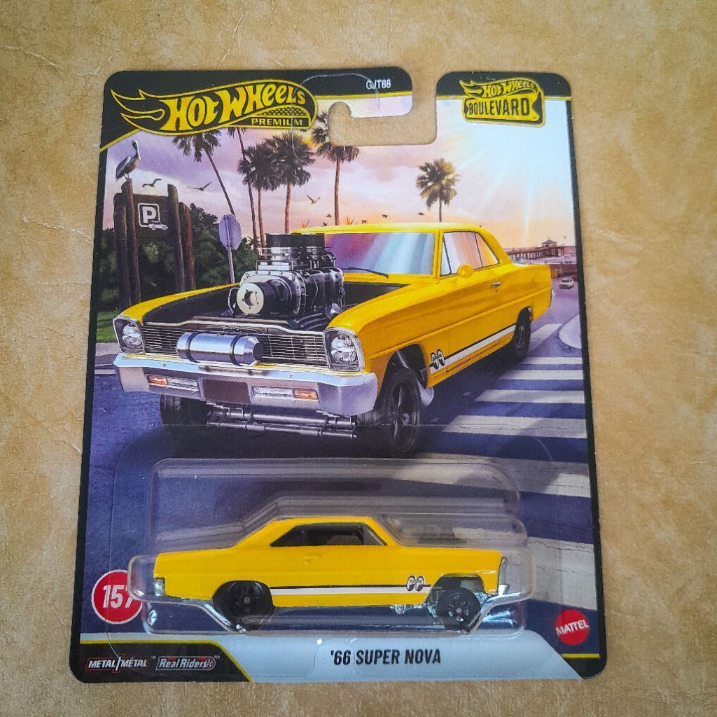 HOT WHEELS PREMIUM '66 Super Nova - Yellow
