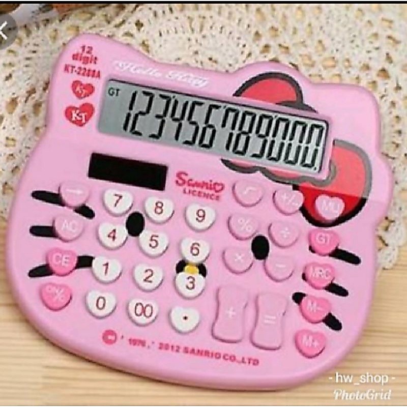 Kalkulator Karakter Hello Kitty Lucu