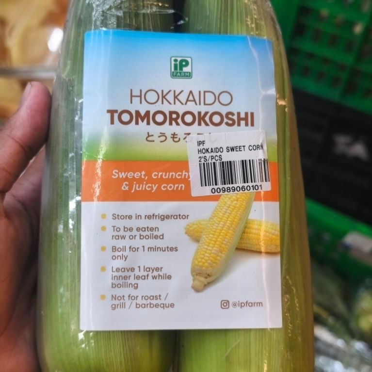 Jagung Hokkaido Tomorokoshi Manis Langsung Makan Crunchy Juice 2 Pcs