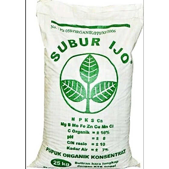 Pupuk Organik SUBUR IJO 25KG