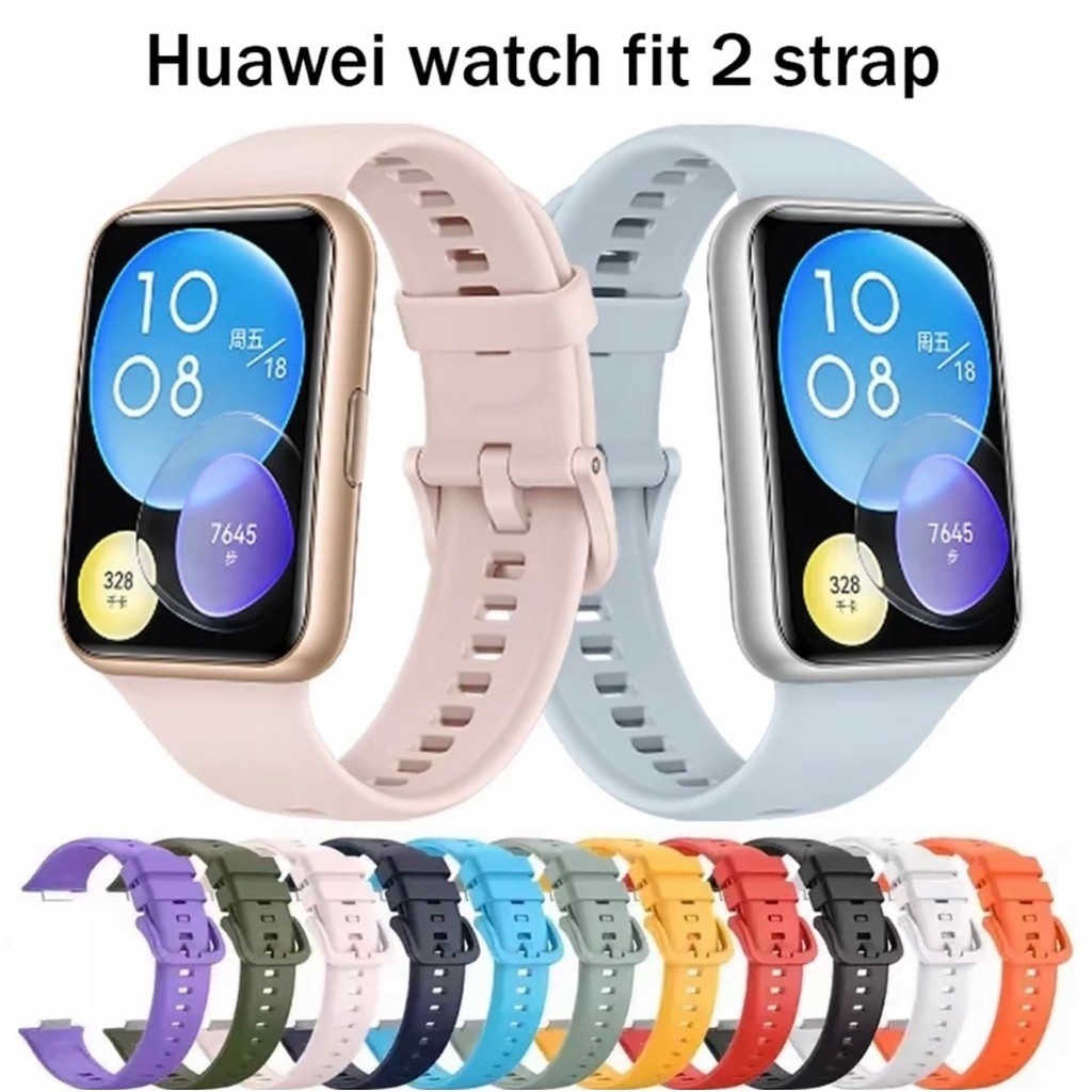Strap Silicone for Smartwatch Huawei Watch Fit 2
