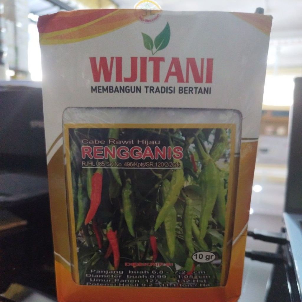 BENIH CABE RAWIT HIJAU RENGGANIS WIJITANI 10GRAM / Cabe Rawit Unggulan