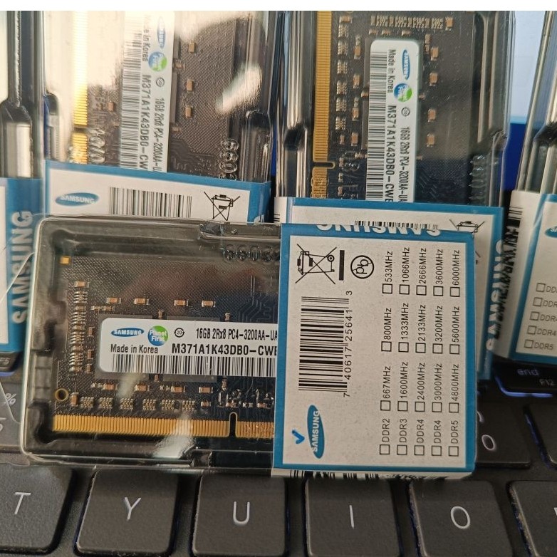 SAMSUNG RAM DDR4 16 GB 3200mhz