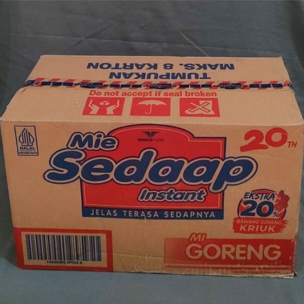 Mie Sedap Goreng Mie Instan Sedap 1 Dus Isi 40 Bungkus