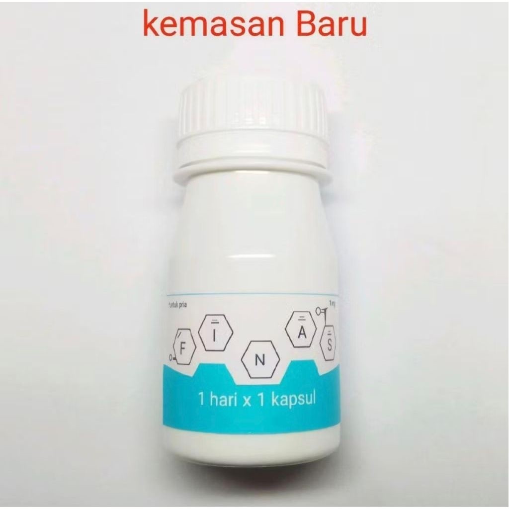 FINASTERIDE 1MG - DHT BLOCKER RAMBUT PRIA - UNTUK RONTOK & KEBOTAKAN - ISI 30 KAPSUL