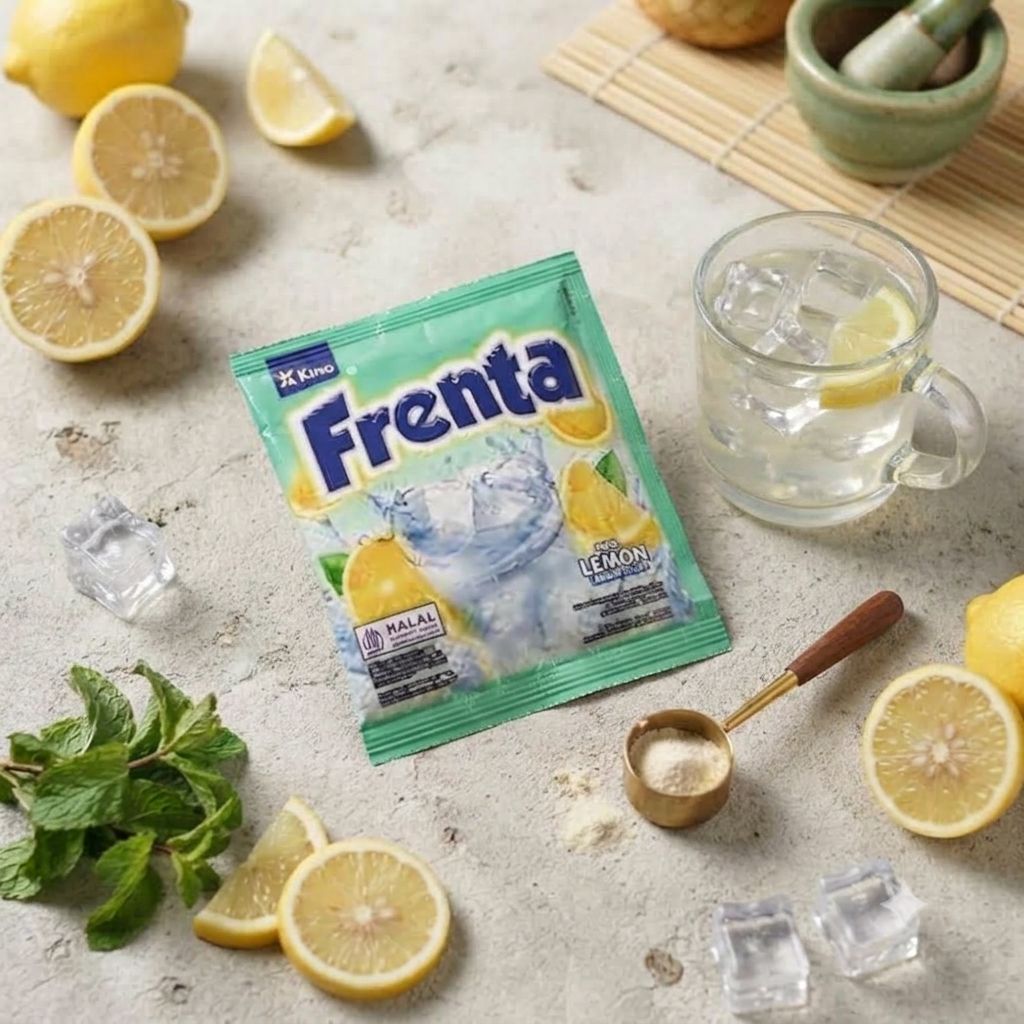 Frenta Minuman Serbuk Rasa Lemon 10 Sachet