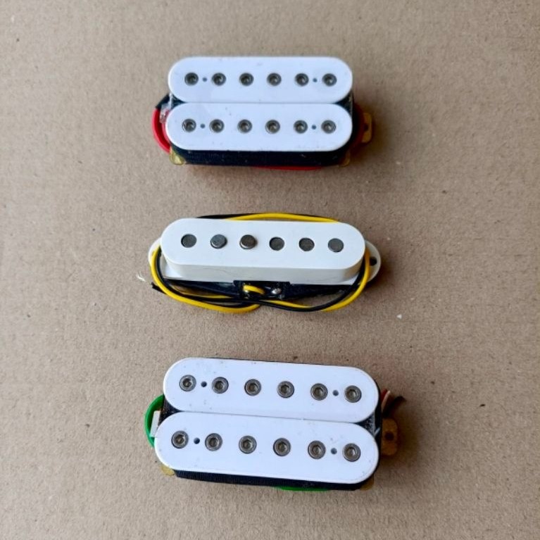 Set Pickup  Original Ibanez Quantum HSH kondisi bekas