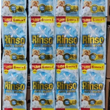 1 Dus Rinso cair sachet 1000an 40gr