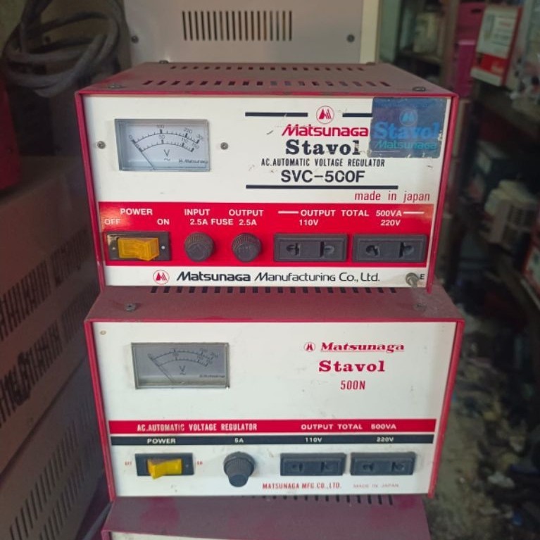 Stavolt / Stabilizer SVC 500N / SVC 500F Original Japan